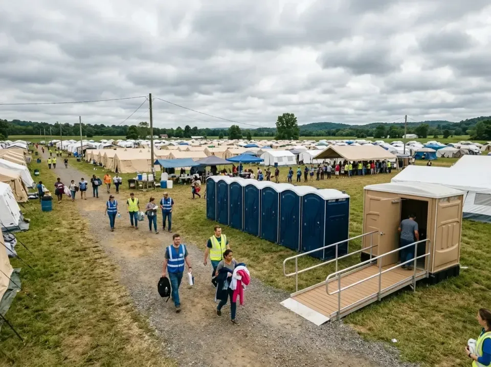 disaster-relief-camp-restrooms-010 — frequently asked questions, Dumpster & Portable Bathrooms Rental in La Pine, OR